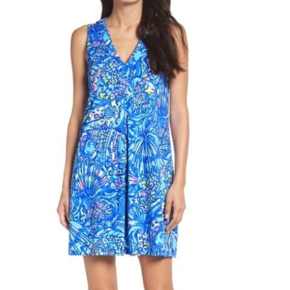 Lilly Pulitzer Amina Swing Dress Xs Euc